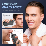 🔥2024 HOT SALE - Premium Quality Rechargeable Nose Hair Trimmer (Painless & Precision)