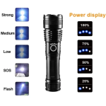 XHP50 Waterproof High Lumens LED Flashlight